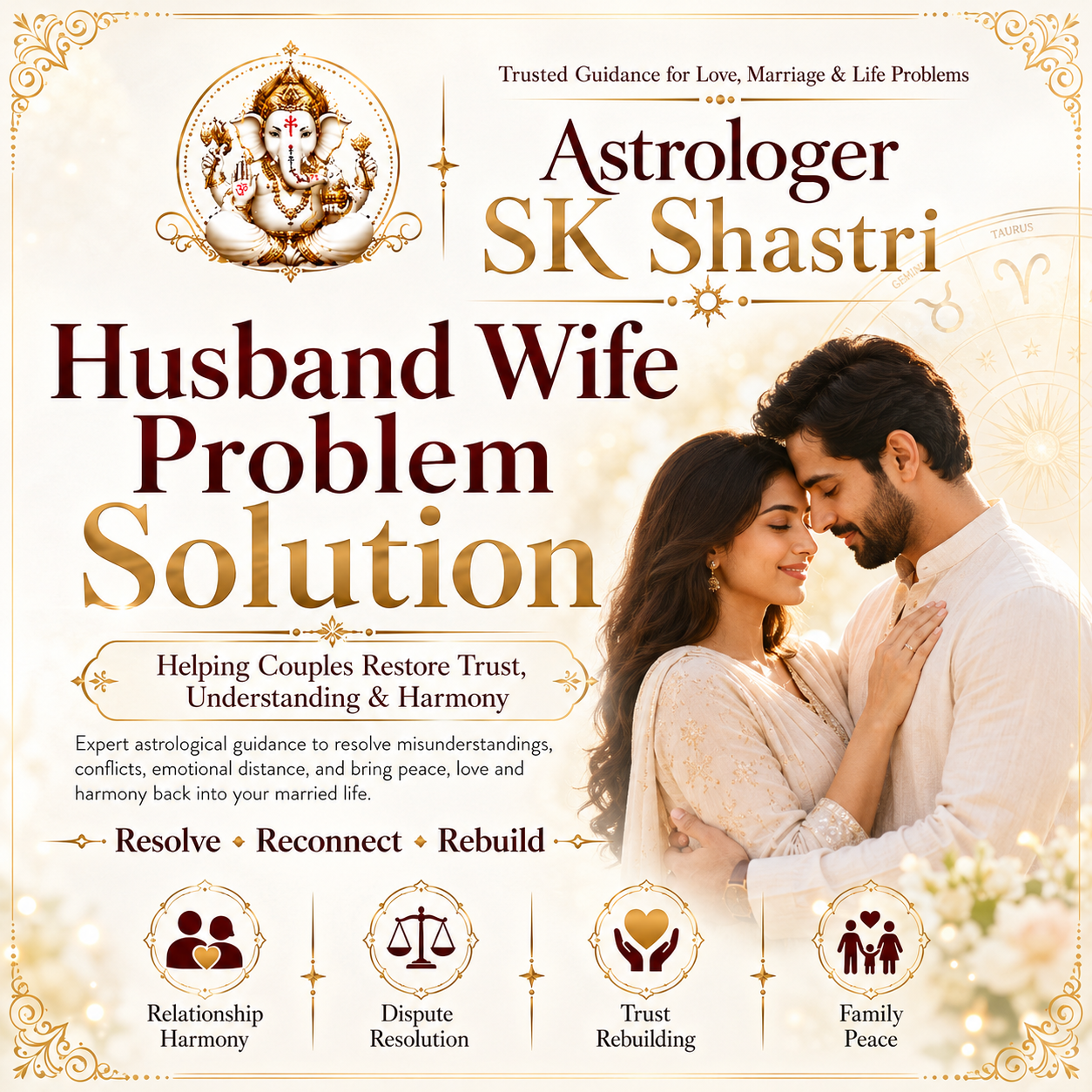 Husband Wife Problem Solution