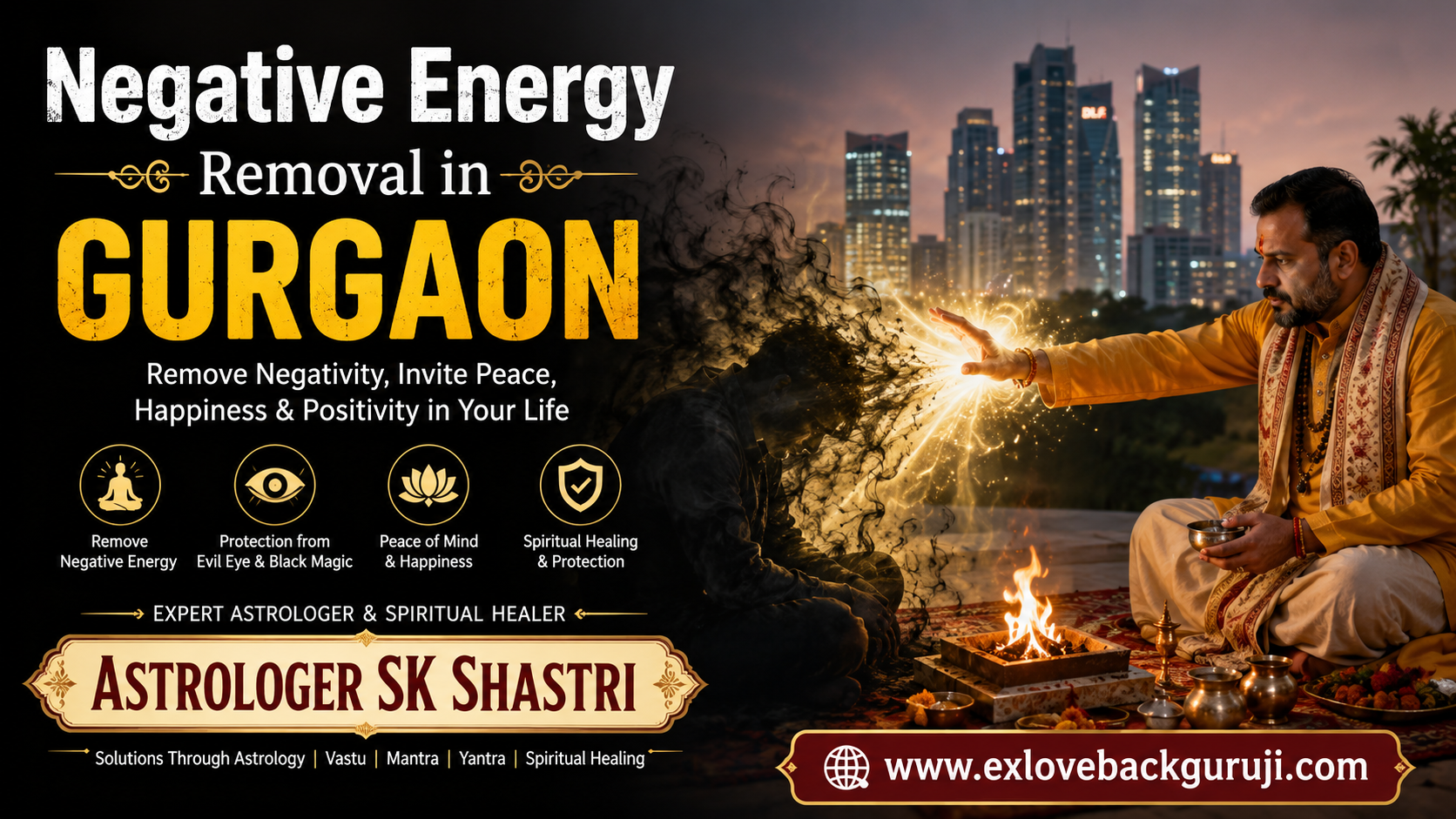 Negative Energy Removal in Gurgaon